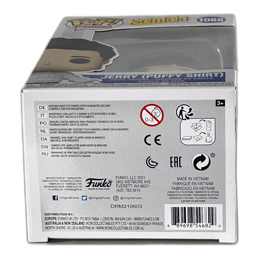 Jerry (Puffy Shirt) 1088 - Seinfeld - Funko Pop