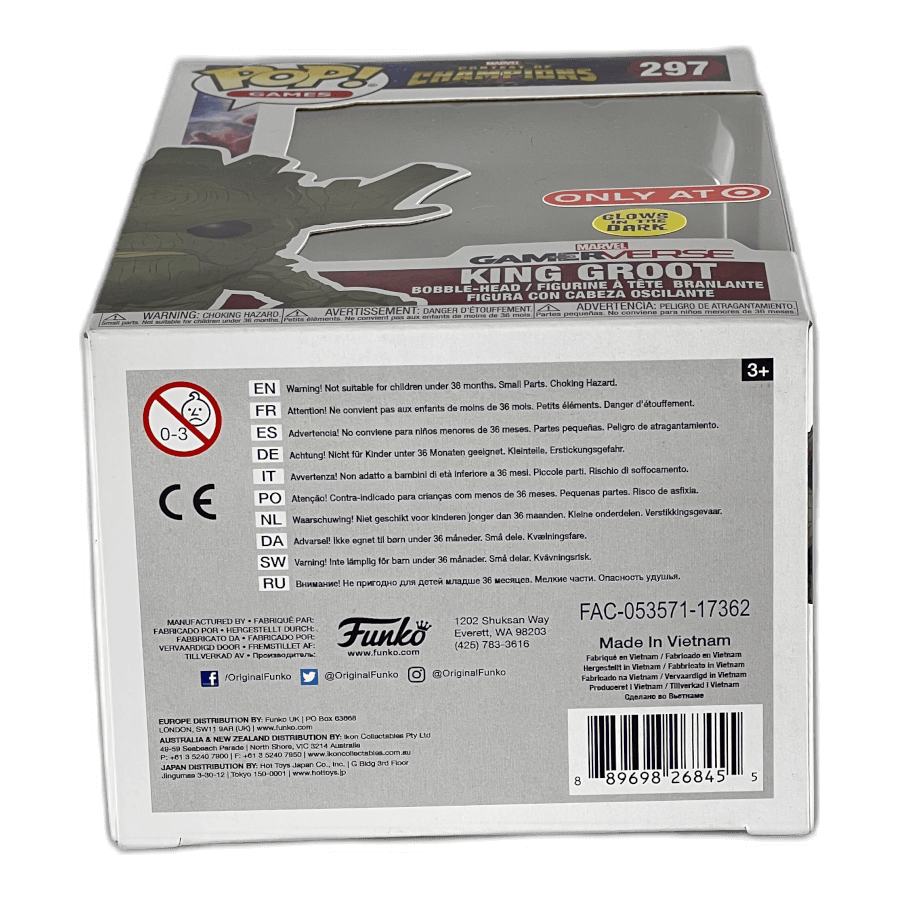 King Groot 297 (Glows in the Dark) - Marvel Contest of Champions - Funko Pop