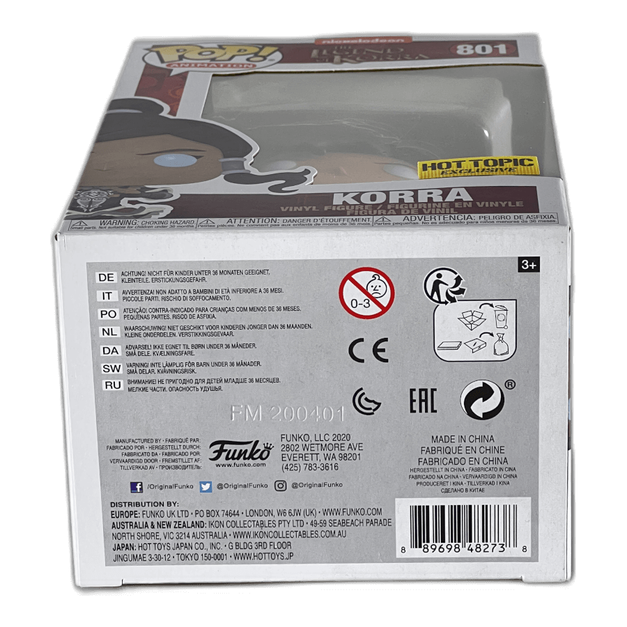 Korra 801 - The Legend of Korra - Funko Pop
