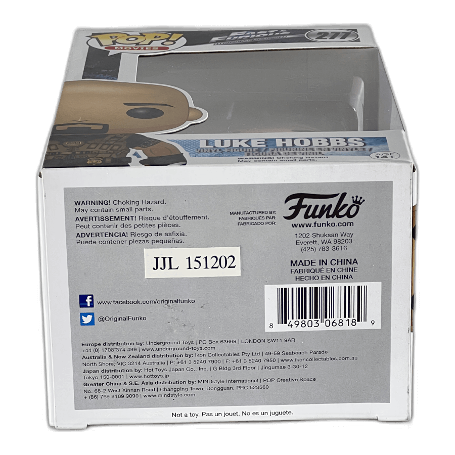 Luke Hobbs 277 - Fast and Furious - Funko Pop