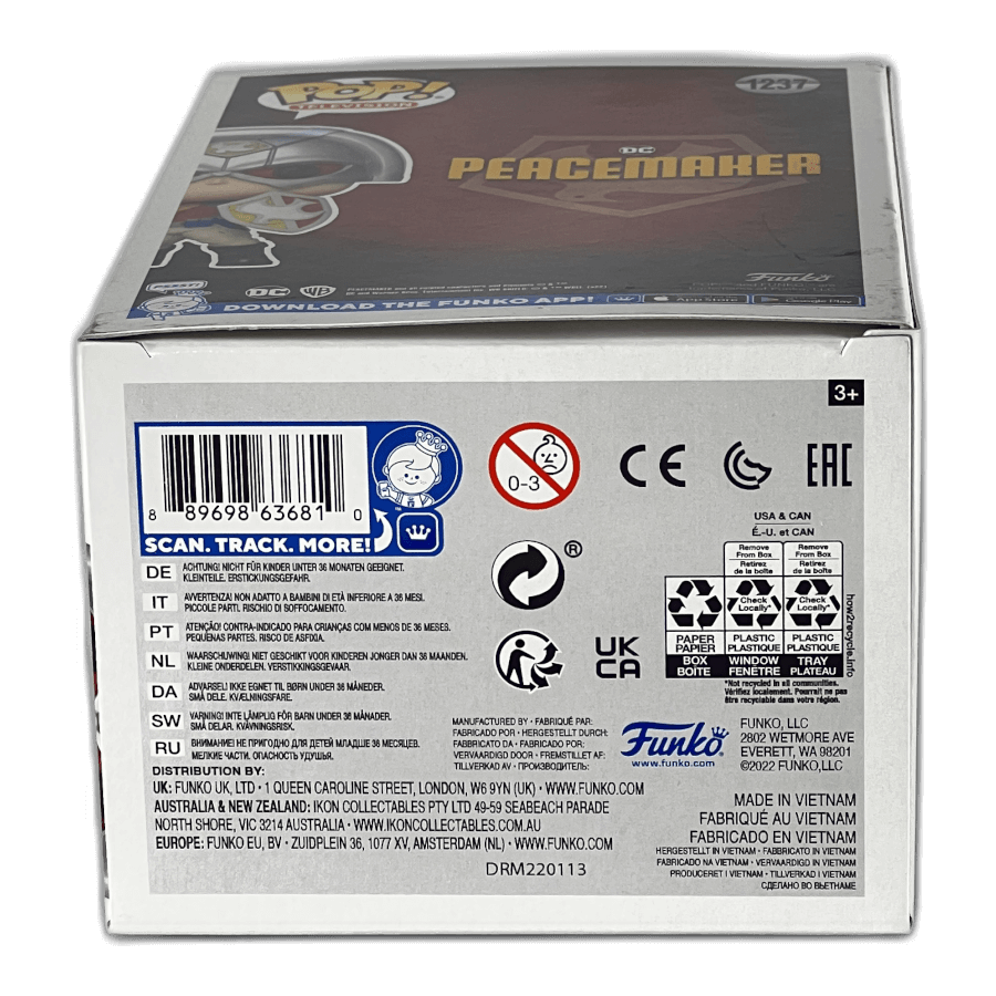 Peacemaker 1237 - 2022 Wondrous Convention - Funko Pop