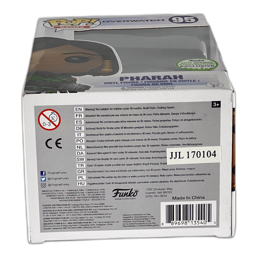 Pharah 95 - Emerald - 2017 Spring Convention - Overwatch - Funko Pop