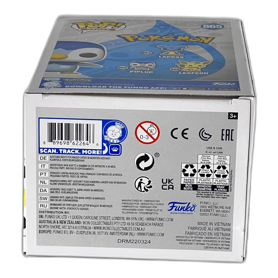 Piplup 865 - Pokemon - Funko Pop