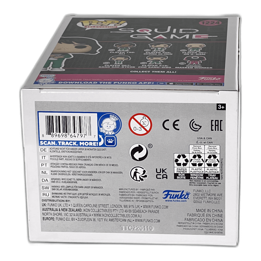 Player 067: Kang Sae-Byeok 1224 - Squid Game - Funko Pop