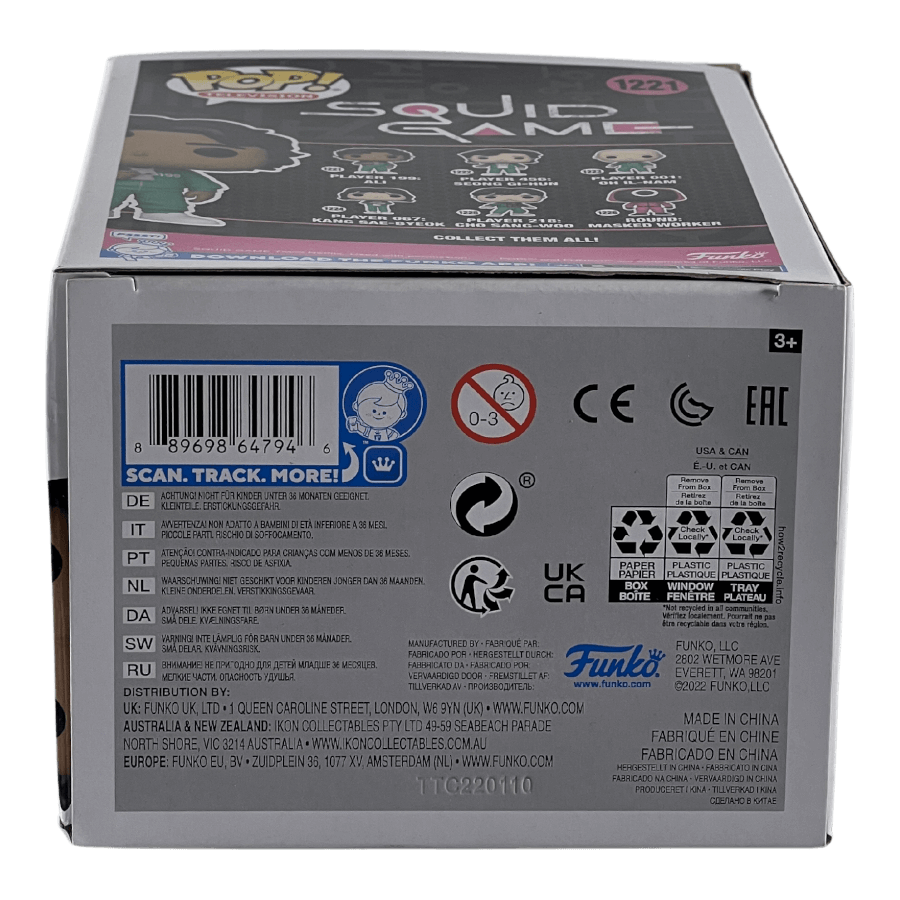 Player 199: Ali 1221 - Squid Game - Funko Pop