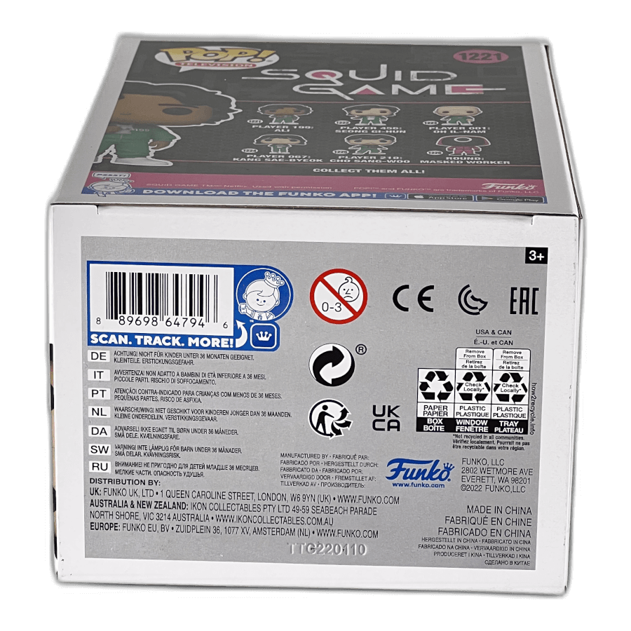 Player 199: Ali 1221 - Squid Game - Funko Pop