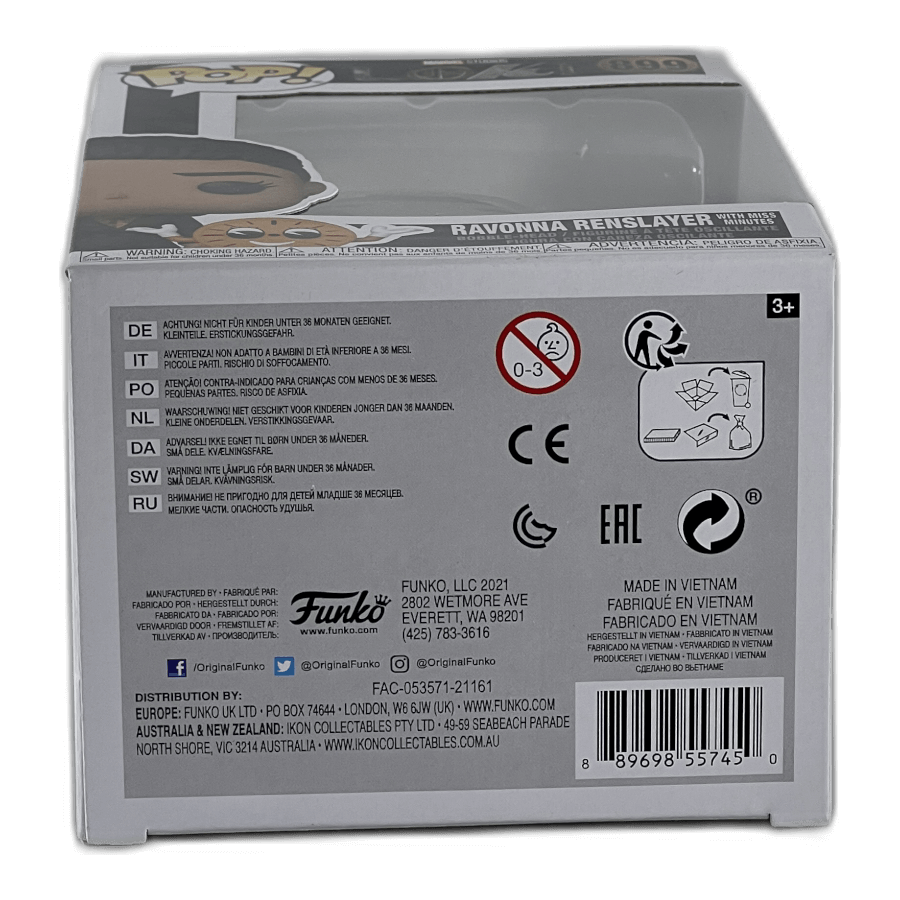 Ravonna Renslayer with Miss Minutes 899 - Loki - Funko Pop