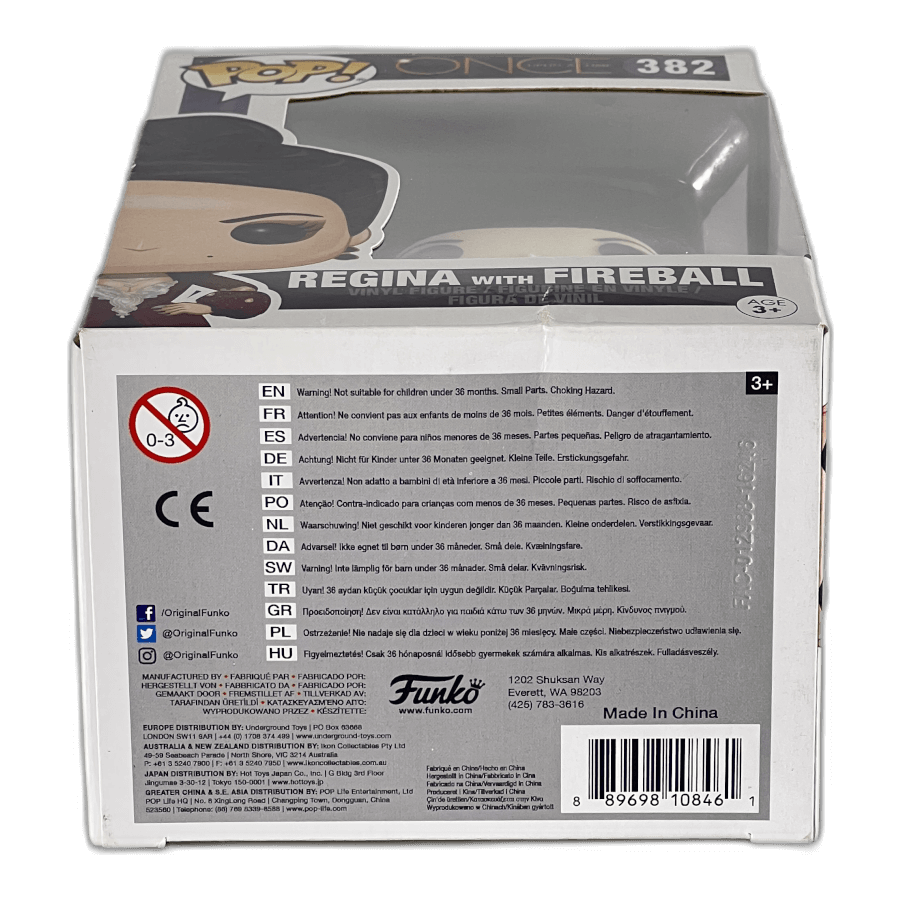 Regina With Fireball 382 - Once upon a Time - Funko Pop