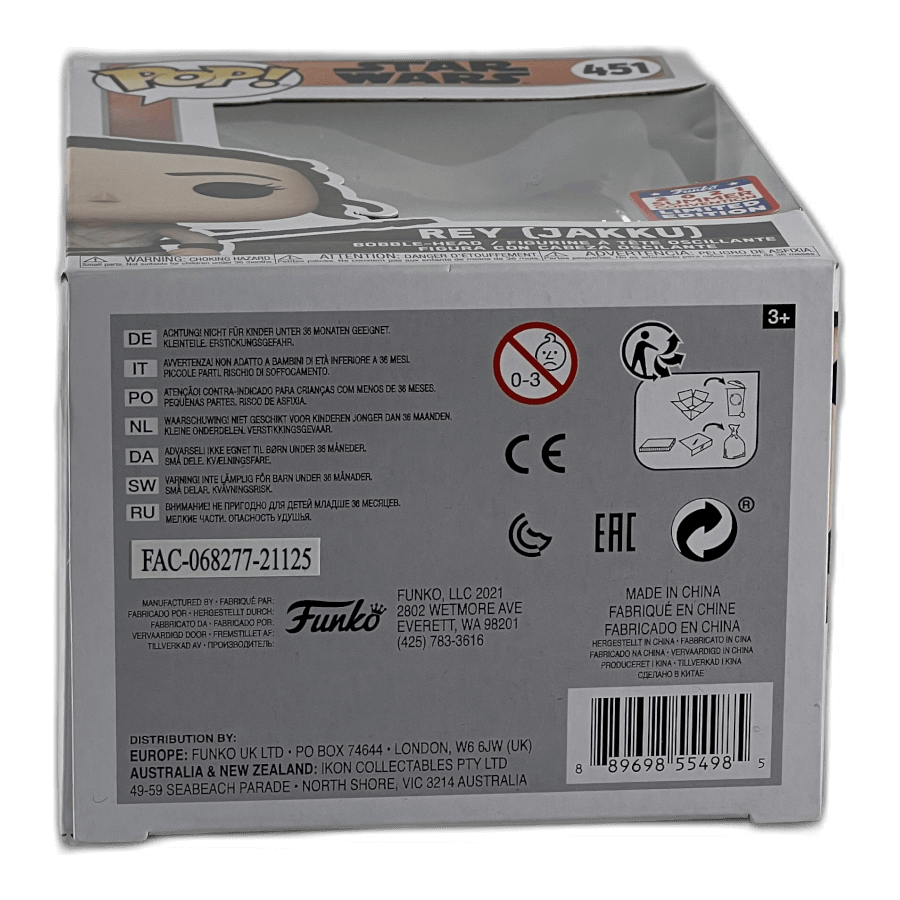 Rey (Jakku) 451 - 2021 Summer Convention - Star Wars - Funko Pop