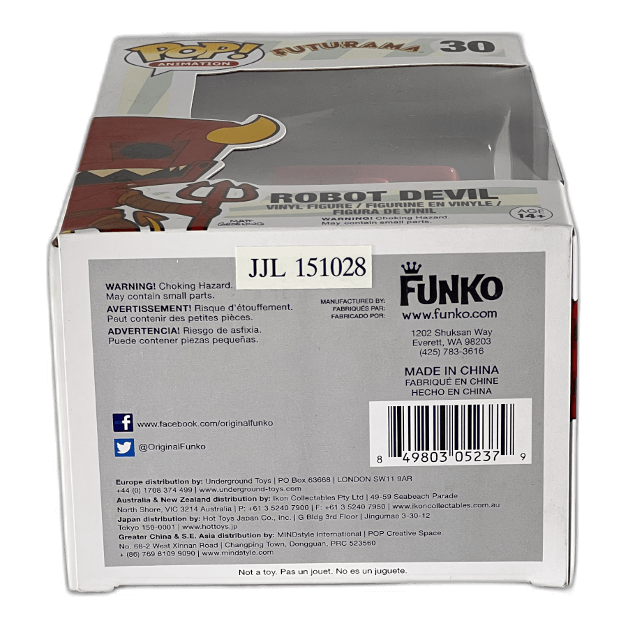 Robot Devil 30 - Futurama - Funko Pop