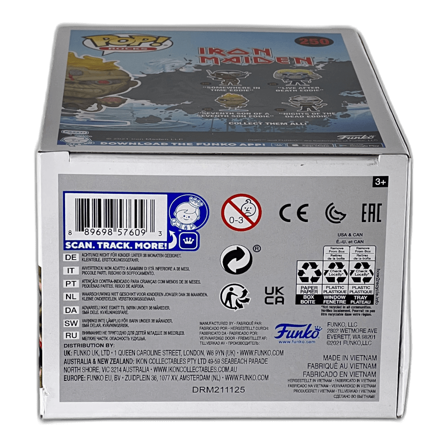 Seventh Son of a Seventh Son Eddie 250 - Iron Maiden - Funko Pop