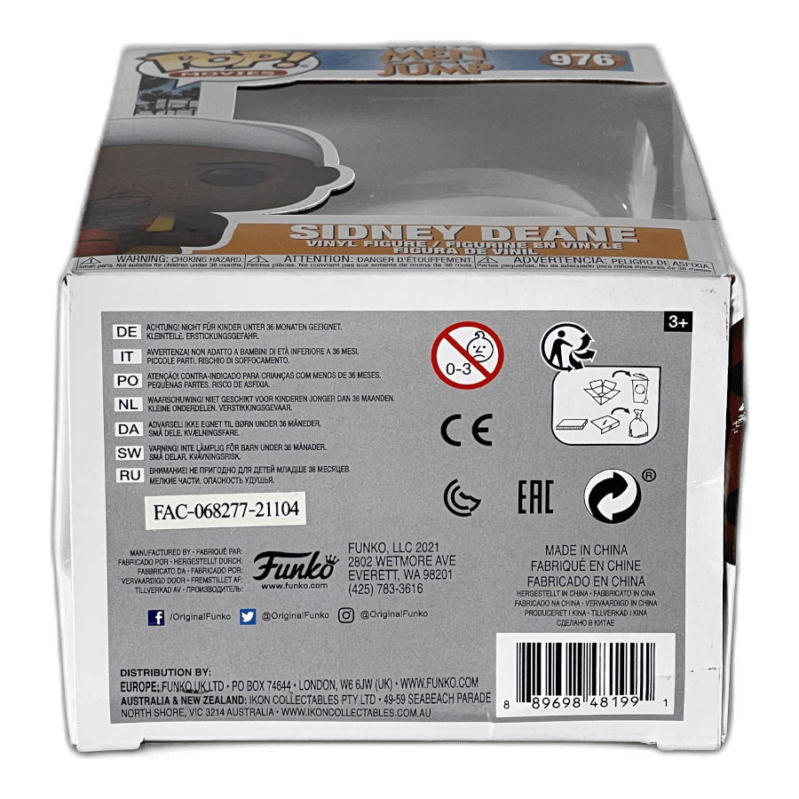 Sidney Deane 976 - White Men Can't Jump - Funko Pop
