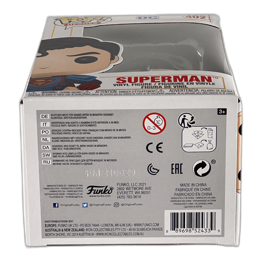Superman 402 - DC Heroes - Funko Pop