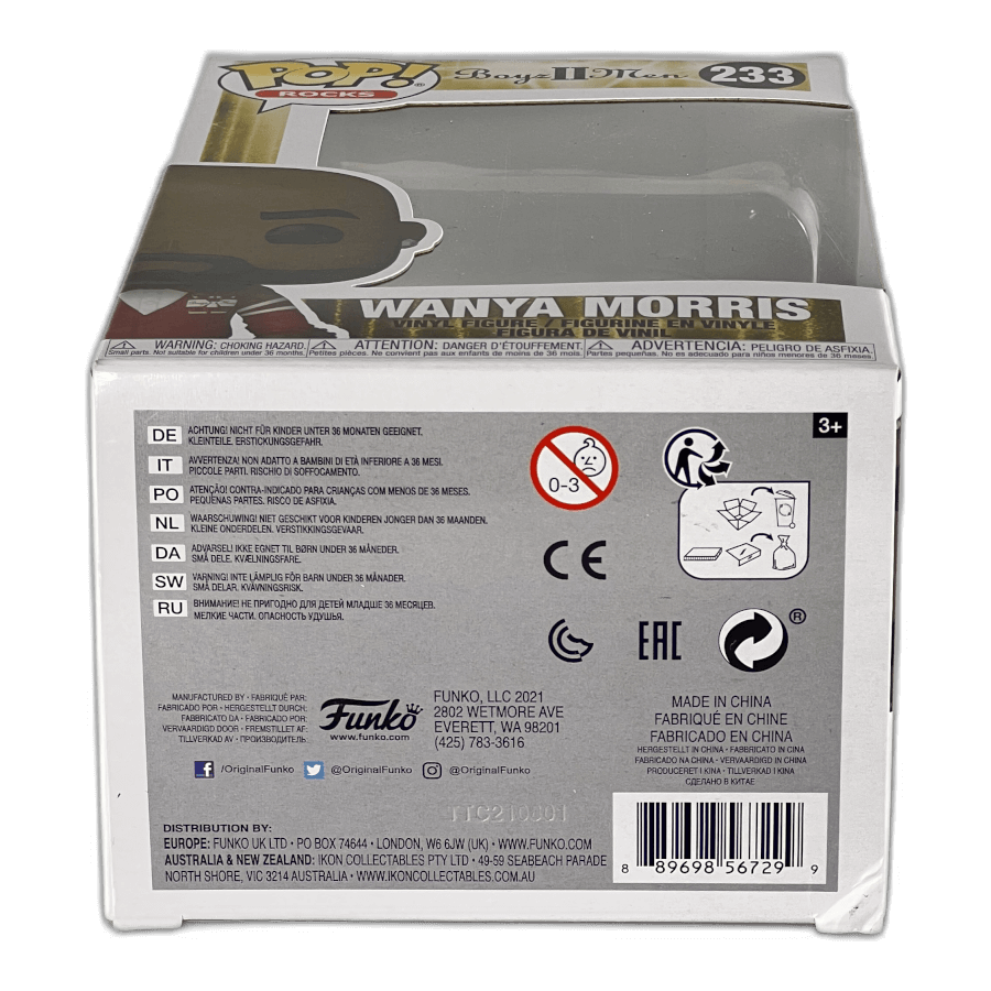 Wanya Morris 233 - Boys 2 Men - Funko Pop