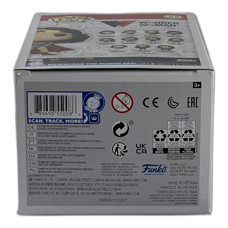 Wonder Woman Classic with Cape 433 - Funko Pop