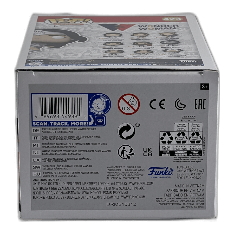 Wonder Woman White Lantern 423 - Funko Pop