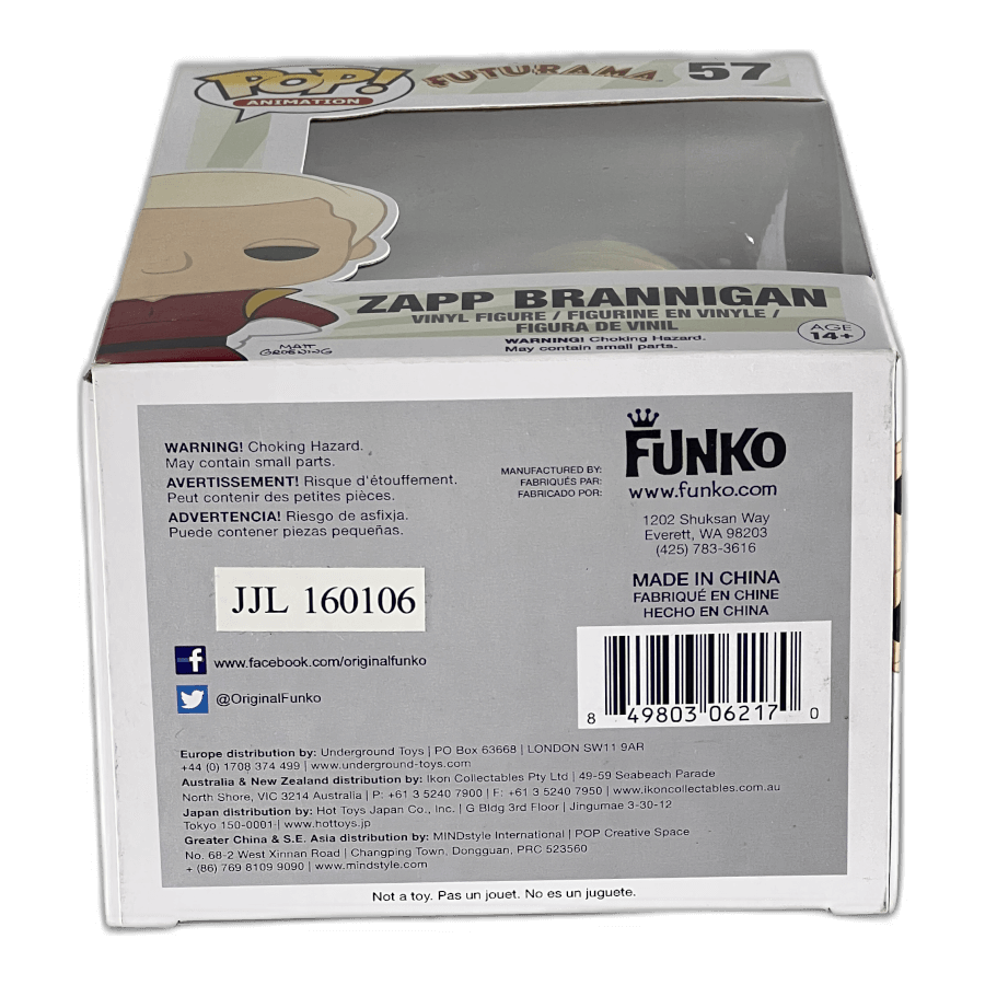Zapp Brannigan 57 - Futurama - Funko Pop