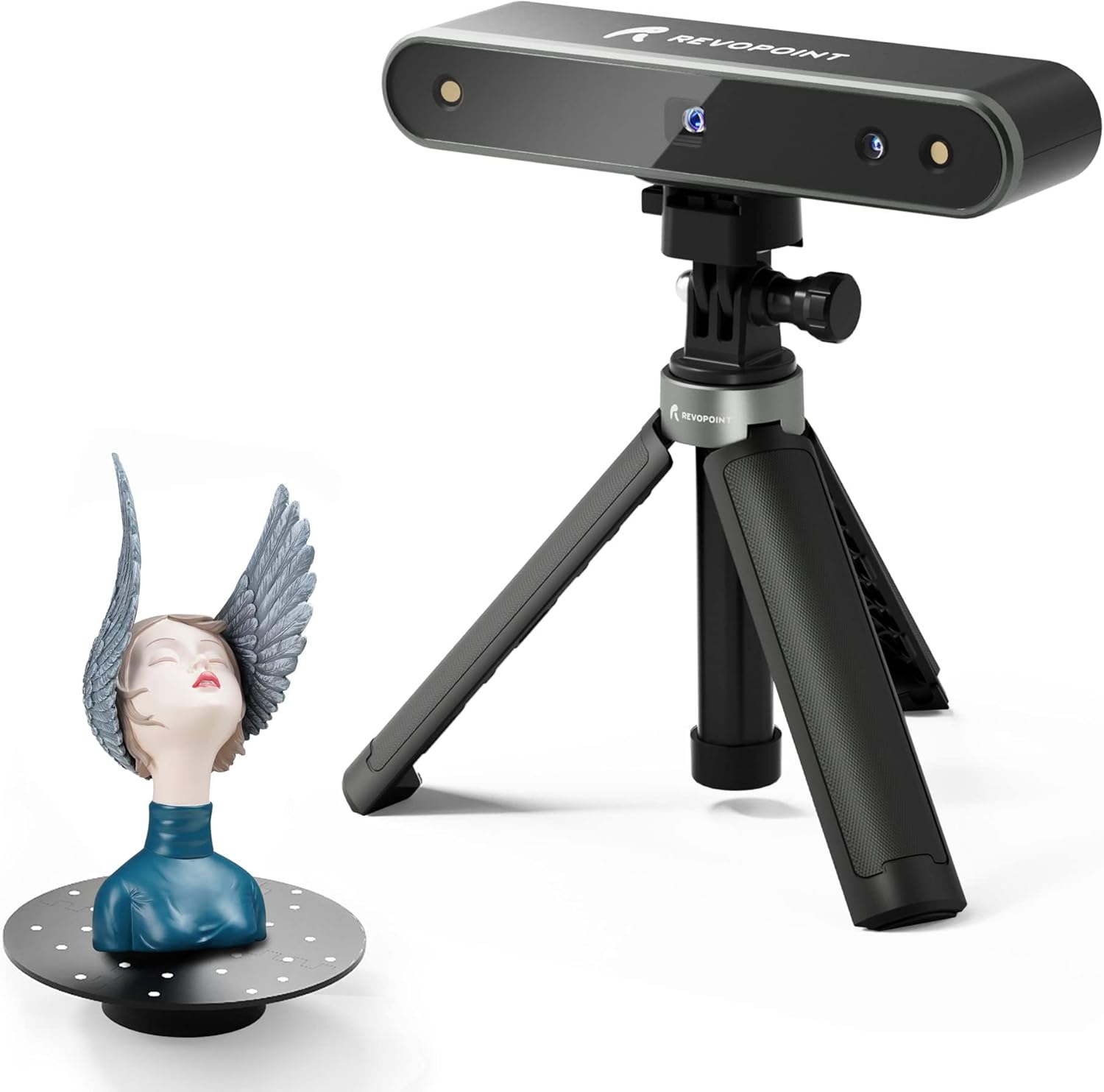 Revopoint 3D Scanner 0.05mm Precision 10 FPS Scan Speed Portable 3D Sc ...