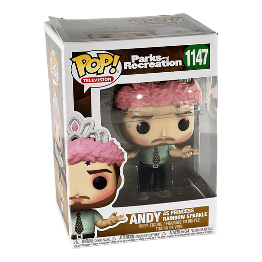 Andy as Princess Rainbow Sparkle 1147 - Parks and Recreation - Funko Pop