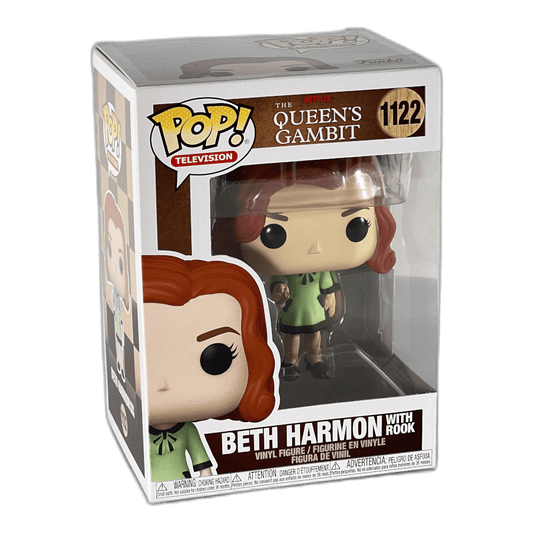 Beth Harmon with Rook 1122 - Queen's Gambit - Funko Pop