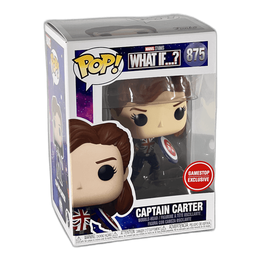 Captain Carter 875 - What If Marvel - GameStop Exclusive - Funko Pop