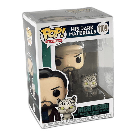 Lord Asriel with Stelmaria 1109 - His Dark Materials - Funko Pop