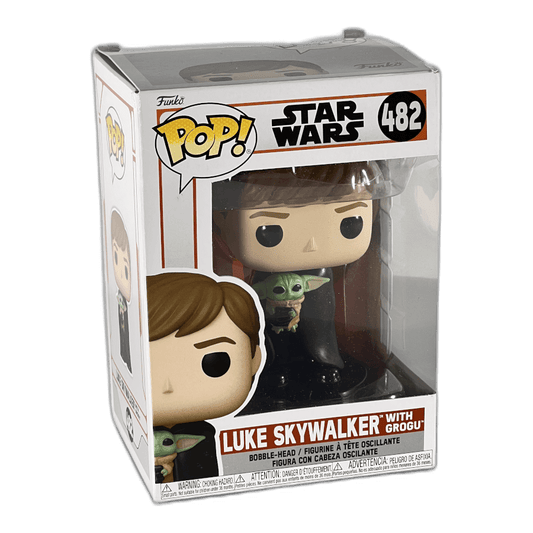 Luke Skywalker with Grogu 482 - Star Wars - Funko Pop