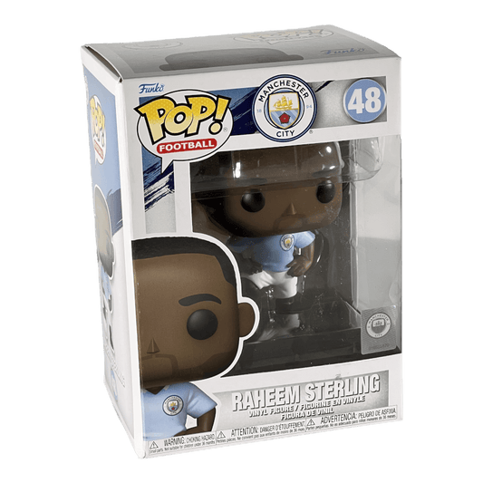 Raheem Sterling 48 - Manchester City Football - Funko Pop