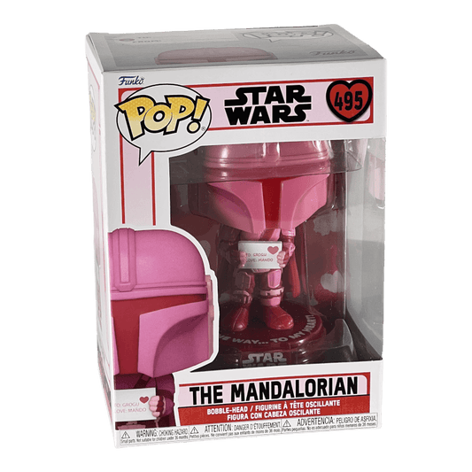 The Mandalorian  495 PINK - Star Wars - Funko Pop