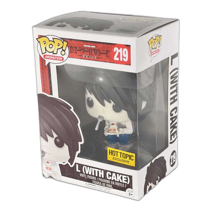 L (With Cake) 219 - Death Note - Funko Pop