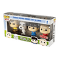 Peanuts - Mini 4 Pack - Charlie Brown - Snoopy - Lucy - Linus - Funko Pop