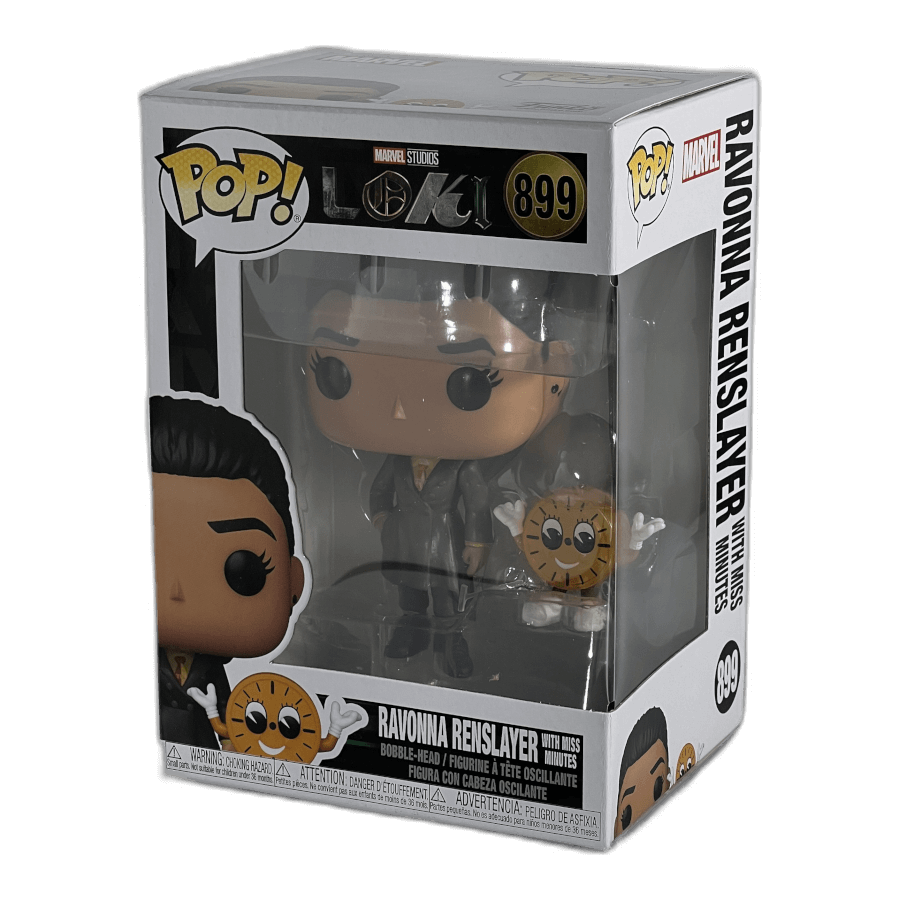 Reinslayer Ravonna Renslayer with Miss Minutes 899 - Loki - Funko Pop – Draxu