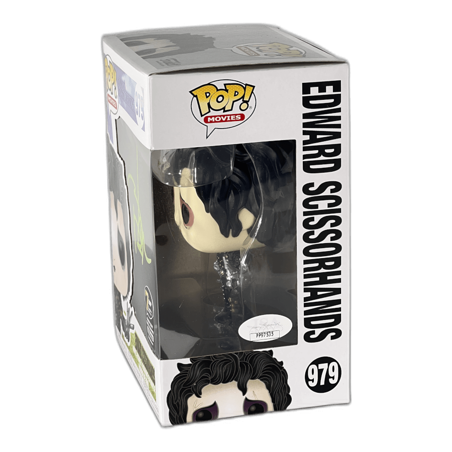 Edward Scissorhands 979 - Signed by Johnny Depp - Certified - Grail Funko Pop