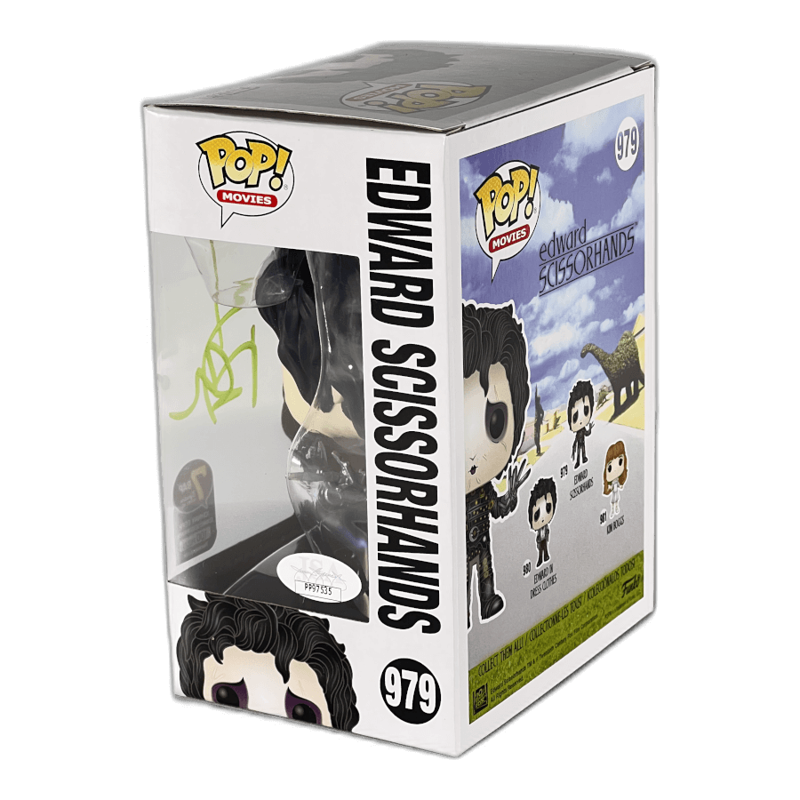 Edward Scissorhands 979 - Signed by Johnny Depp - Certified - Grail Funko Pop