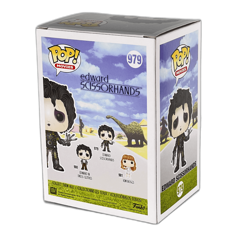 Edward Scissorhands 979 - Signed by Johnny Depp - Certified - Grail Funko Pop