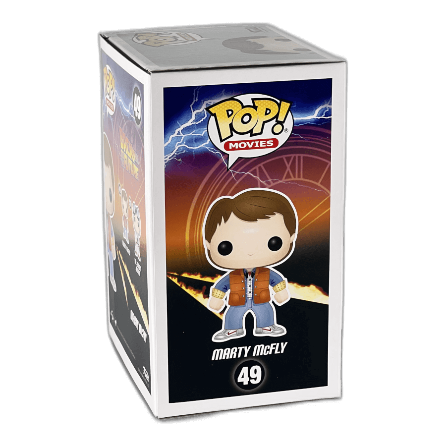 Marty McFly 49 - Plutonium Glows in the Dark - Grail Limited Edition 3000 pieces - Back to the Future - Funko Pop