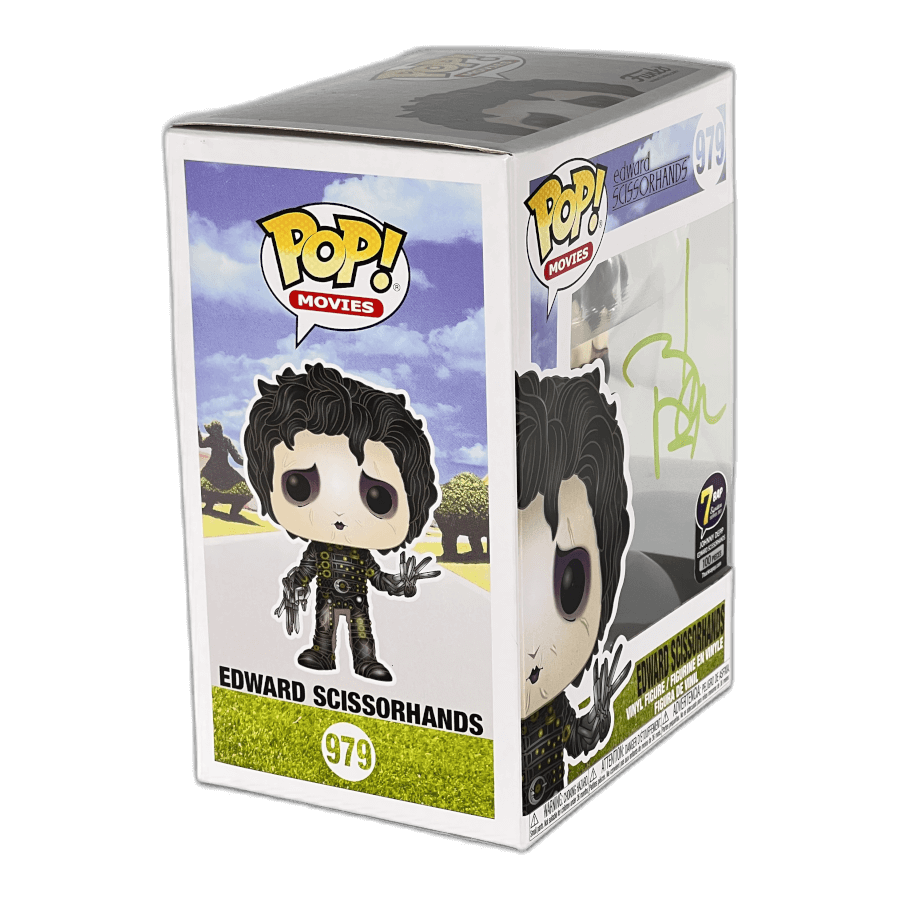 Edward Scissorhands 979 - Signed by Johnny Depp - Certified - Grail Funko Pop