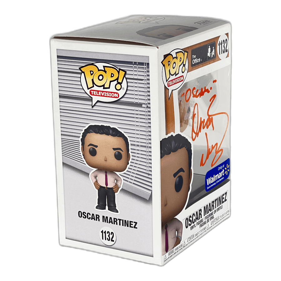 Oscar Martinez 1132 - Signed by Oscar Nuñez Certified - The Office - Funko Pop