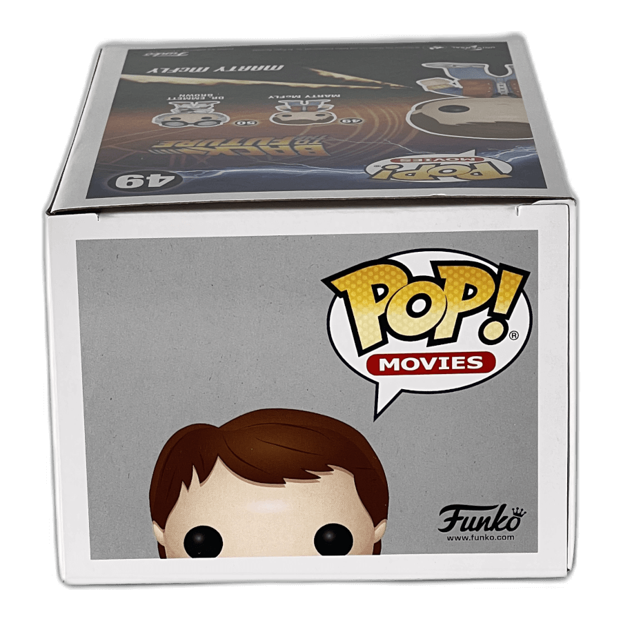 Marty McFly 49 - Plutonium Glows in the Dark - Grail Limited Edition 3000 pieces - Back to the Future - Funko Pop